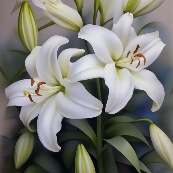 белая лилия