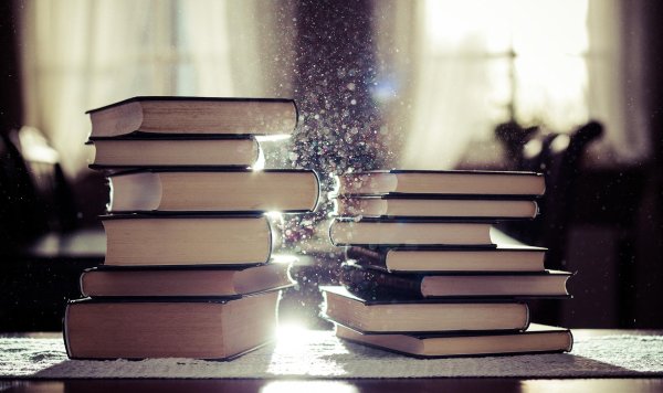 фон с книгами