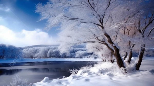 природа зимняя