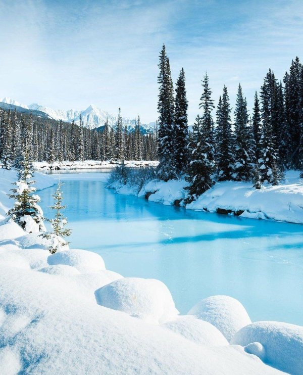 природа зимняя