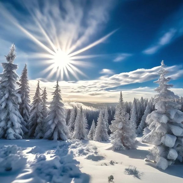 зимняя природа