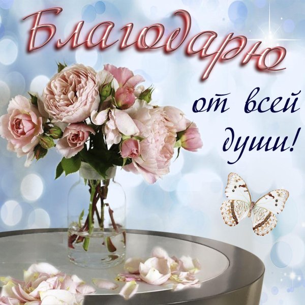 благодарим от всей души