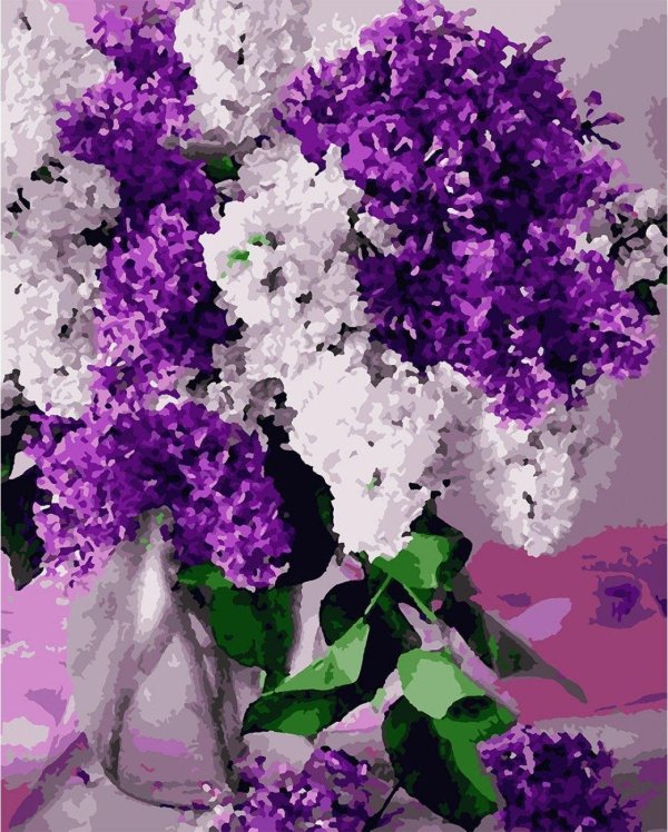 открытка с сиренью