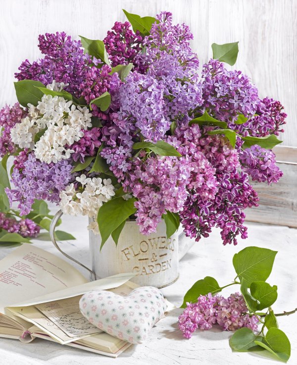 мозаика алмазная букет сирени 4050 см