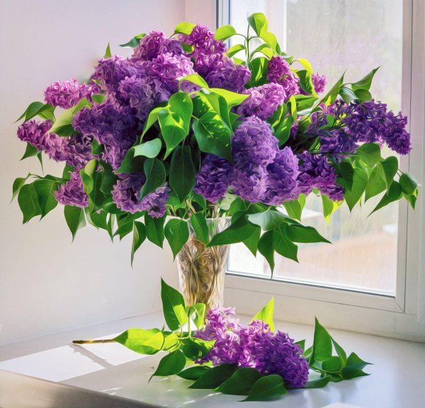 сирень цветки