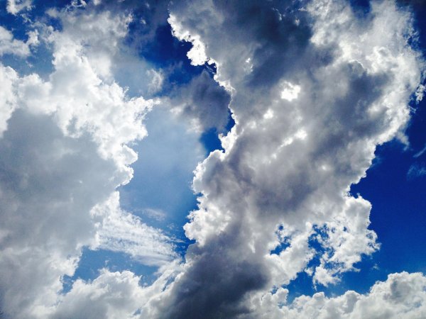 облака красивые