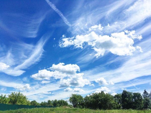облака безмятежность