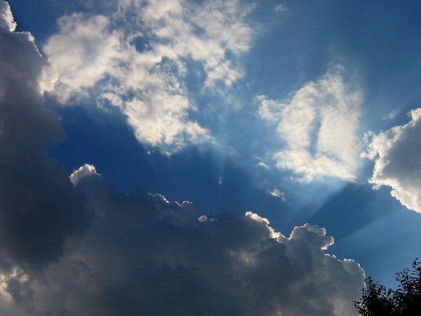 красивое облако