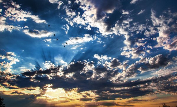 небо красиво