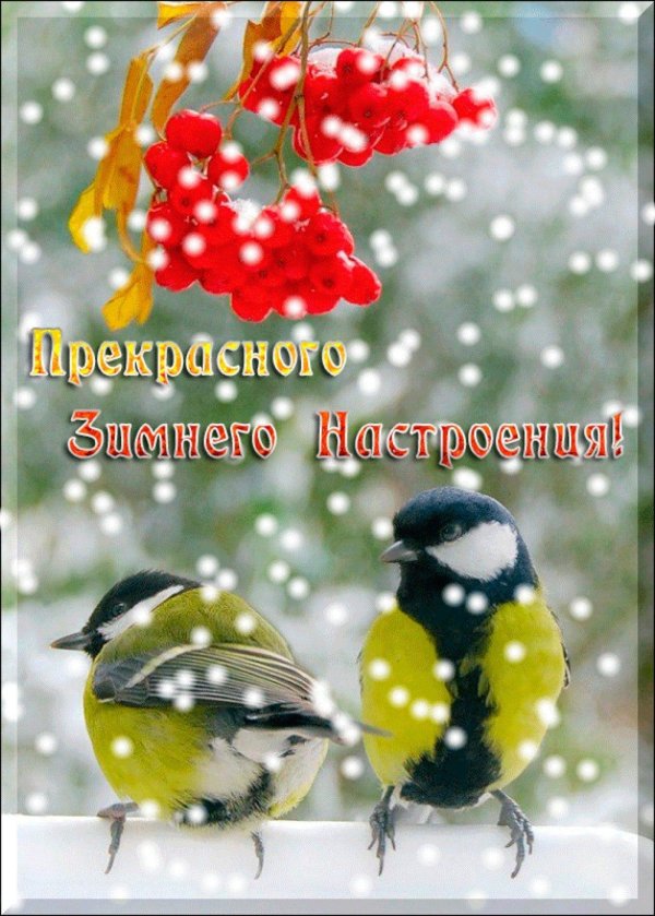 зимнего настроения