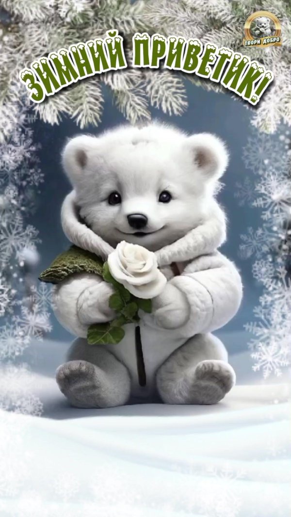 с добрым зимнем днем