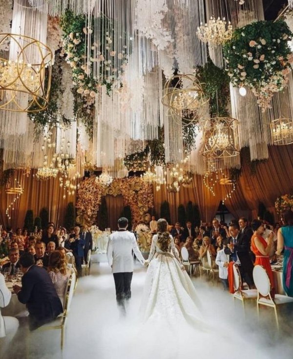 современный свадебный декор