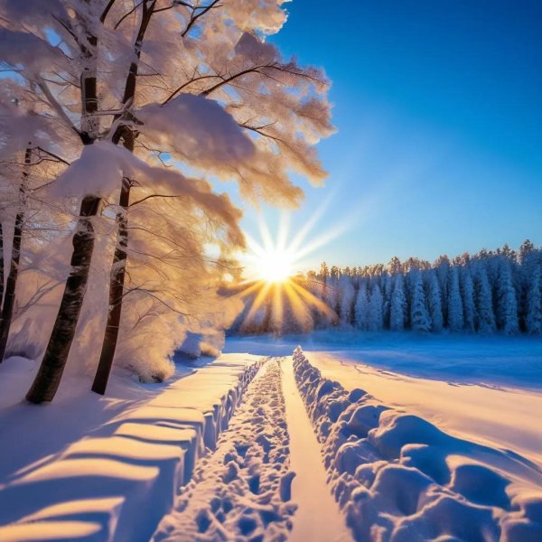 зимняя природа