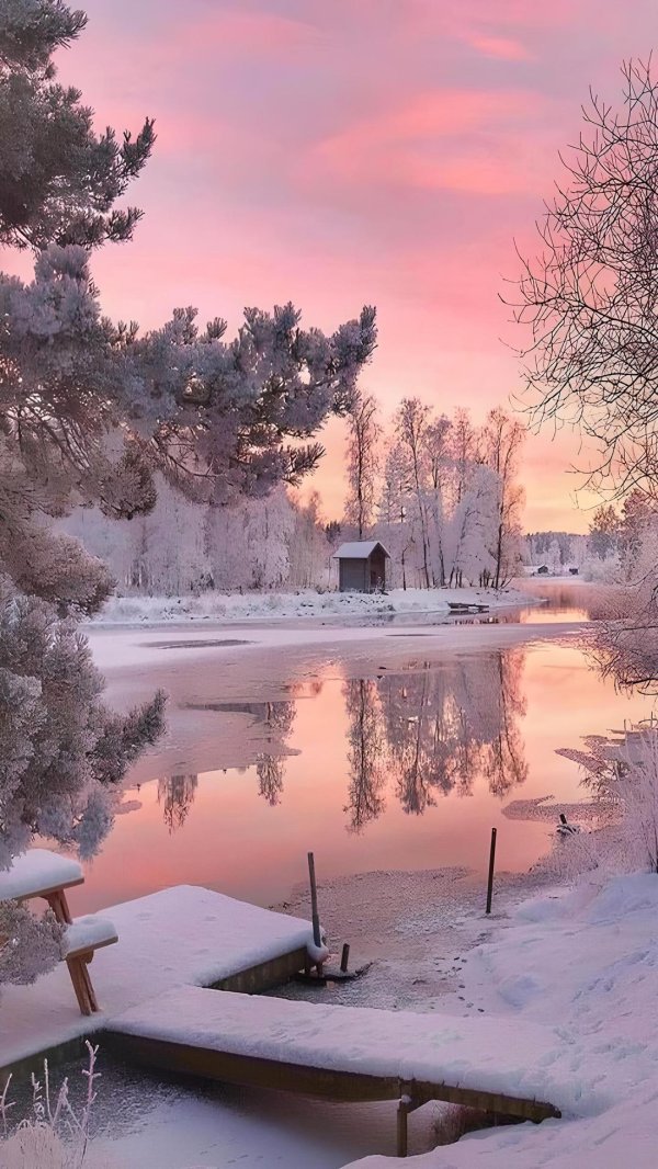 февральский пейзаж