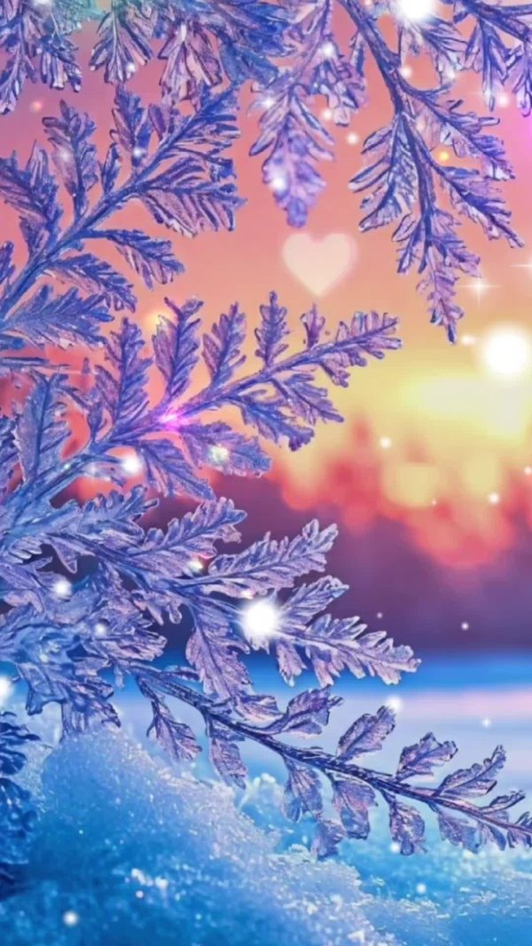 зимние фоны