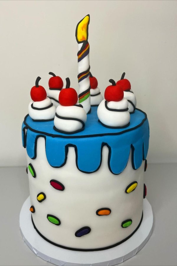 комик кейк торт