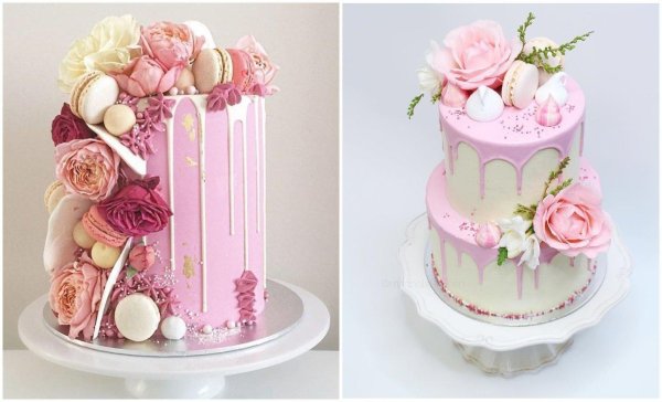 декор торта для девочки