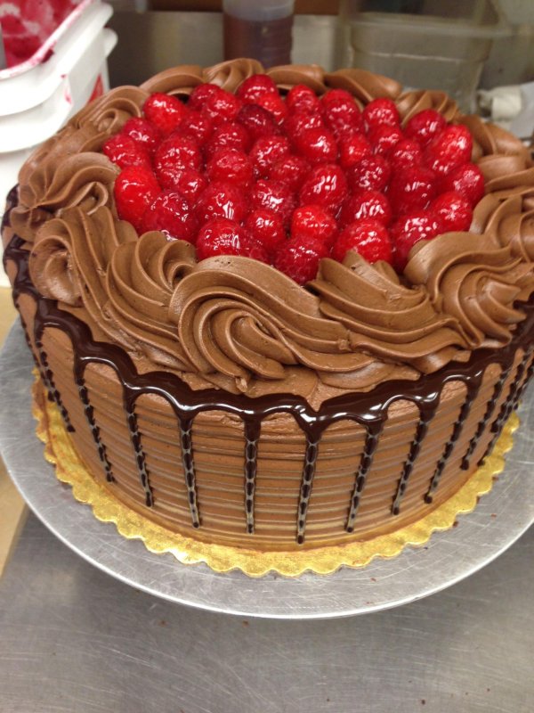 украшение домашнего торта