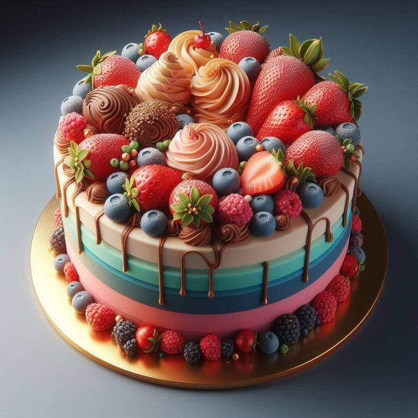 ягодные торты