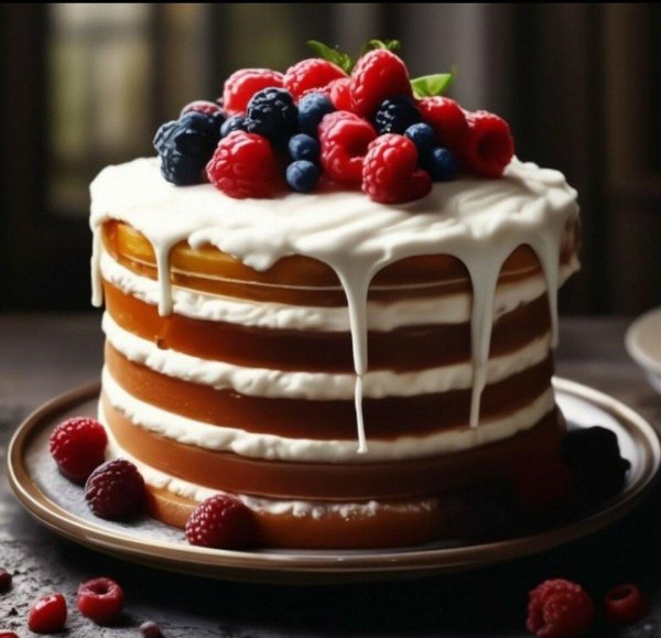 высокие торты