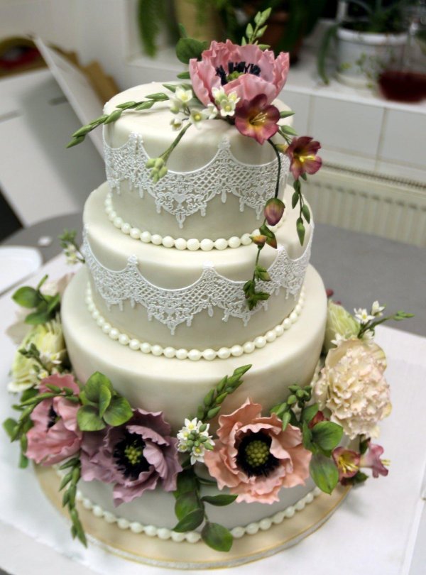 свадебные тортики