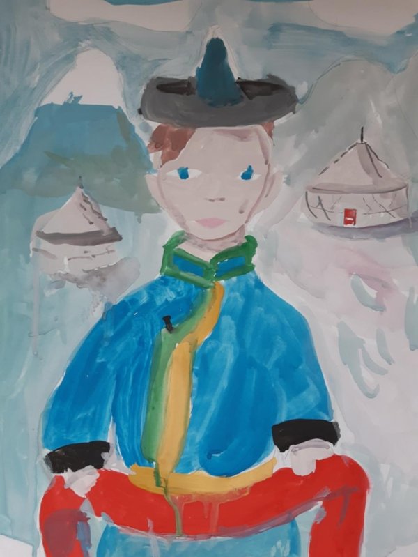 рисунок сагаалган