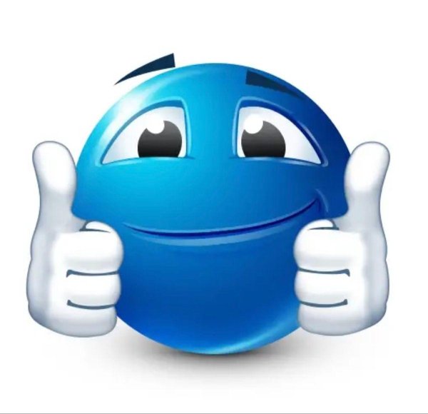 синие смайлы