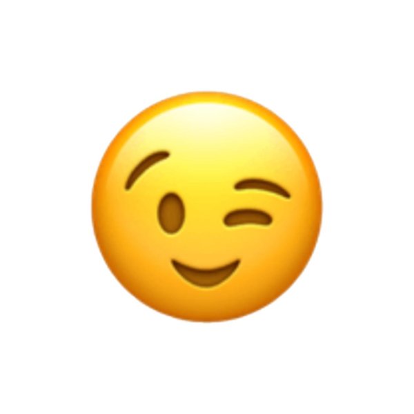 подмигивающий смайлик