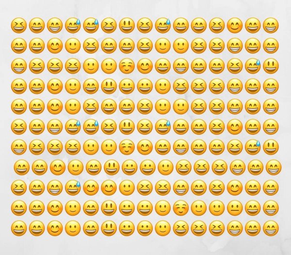 смайлики маленькие