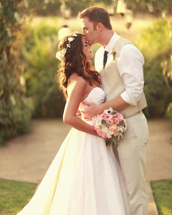 свадебная пара