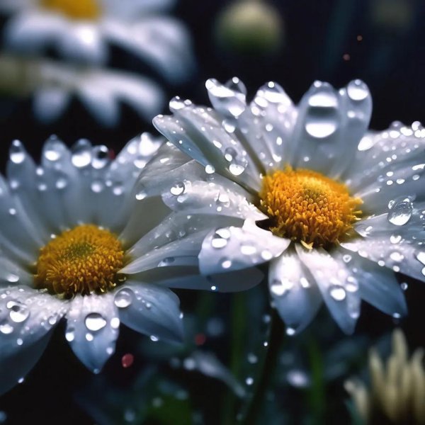 самые красивые ромашки