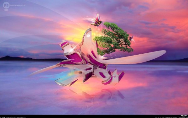 яркая абстракция