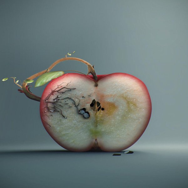 сюрреализм яблоко