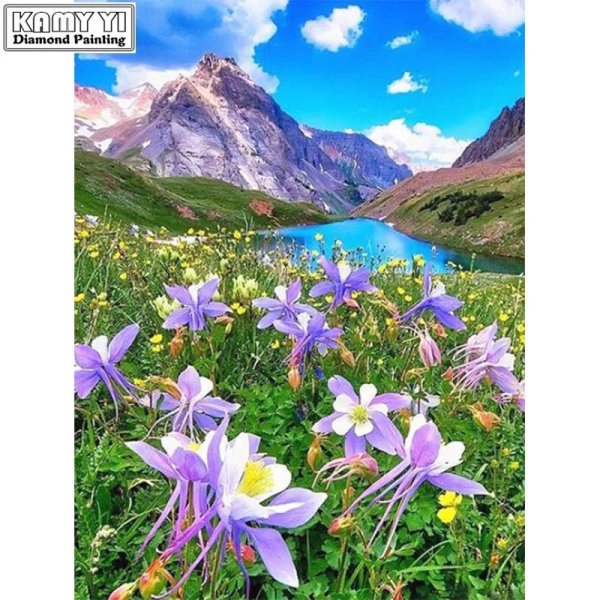 весна в горах