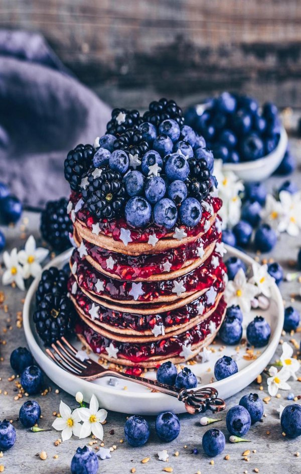 черничный пирог