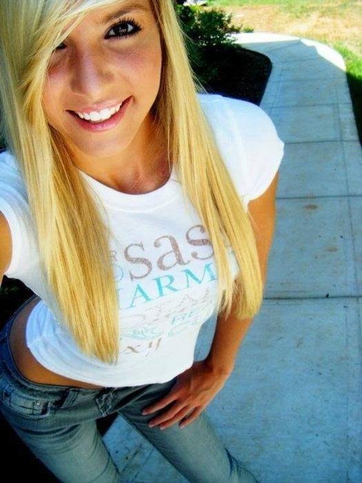 блондинки подростки