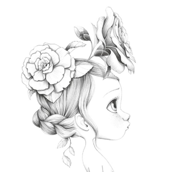 иллюстрации девушек