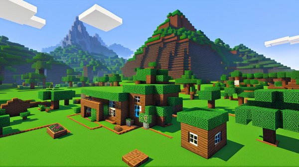 обои майнкрафт