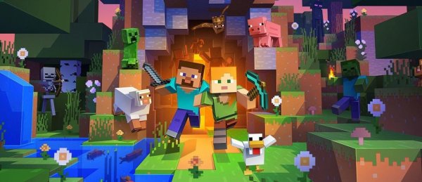 minecraft обложка игры