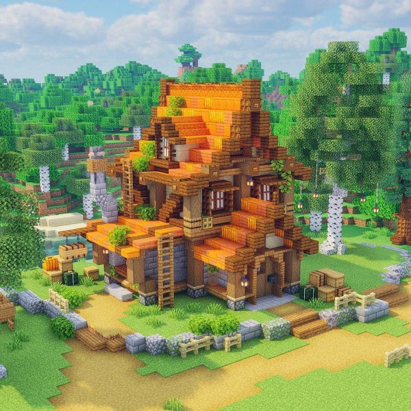 в майнкрафте дом