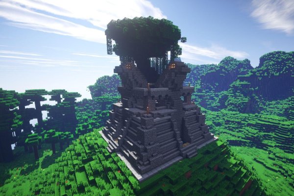 minecraft храм в джунглях