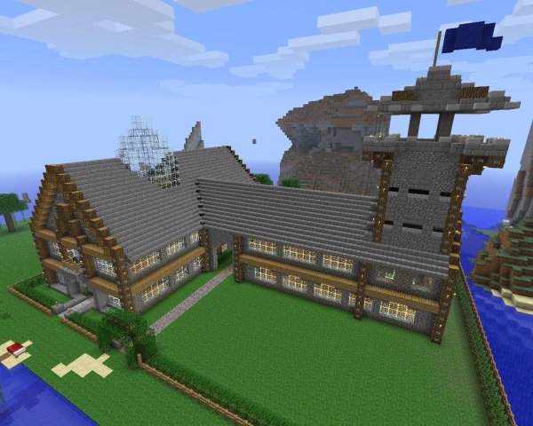 постройки домов в майнкрафте