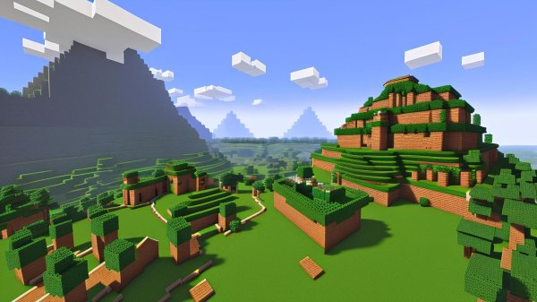 майнкрафт красиво