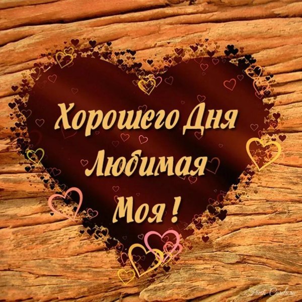хорошего дня любимый