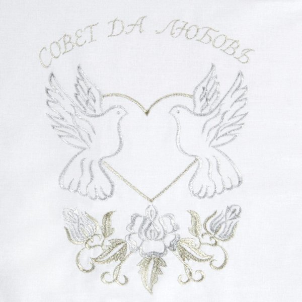 рушник венчальный машинная вышивка