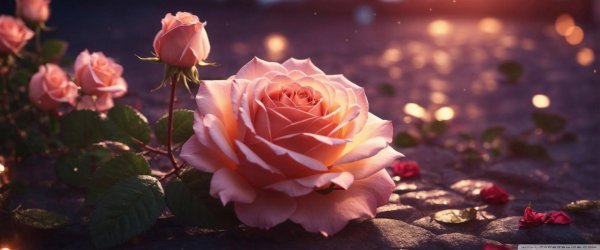 красивая роза