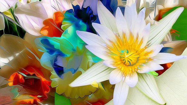 кувшинка лотос