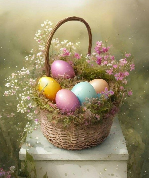 пасхальный фон