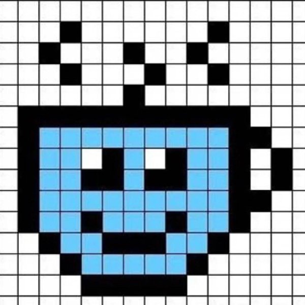 по клеткам рисунки