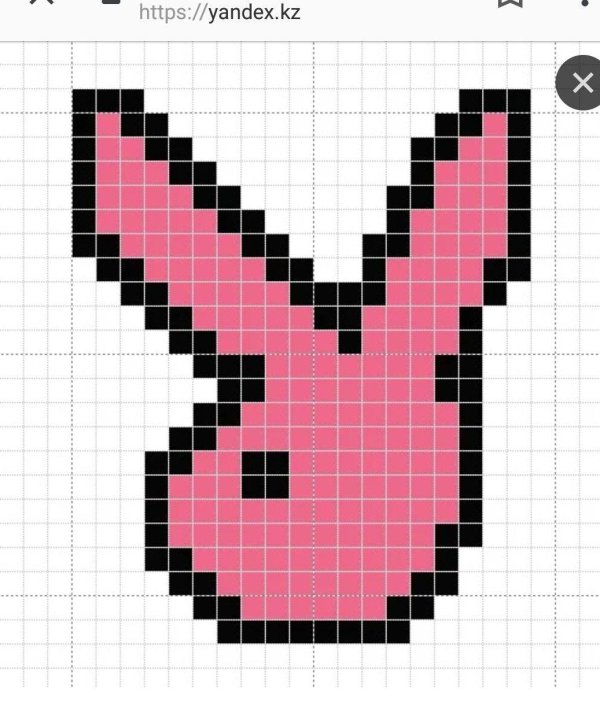 рисунку по клеточкам